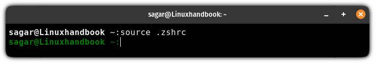 Apply colors to the zsh prompt