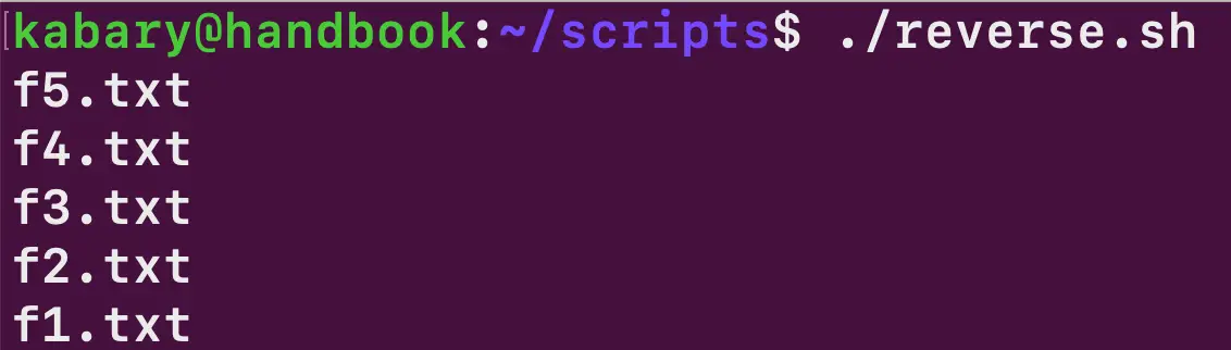 Arrays in bash shell script