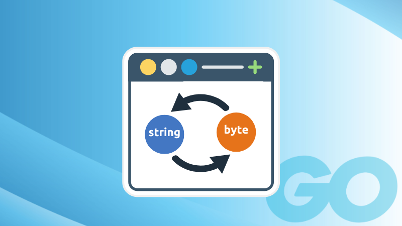 Convert String to Bytes in Go
