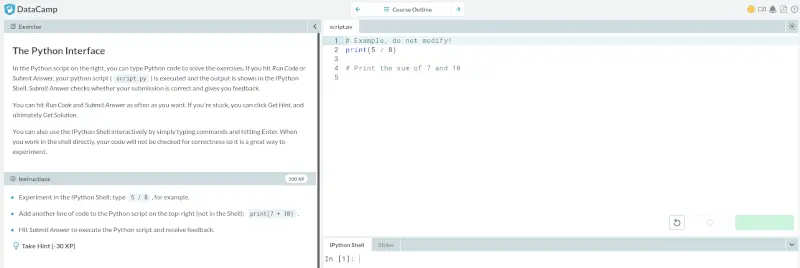 Datacamp Python