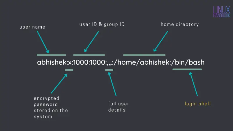 etc passwd file in Linux