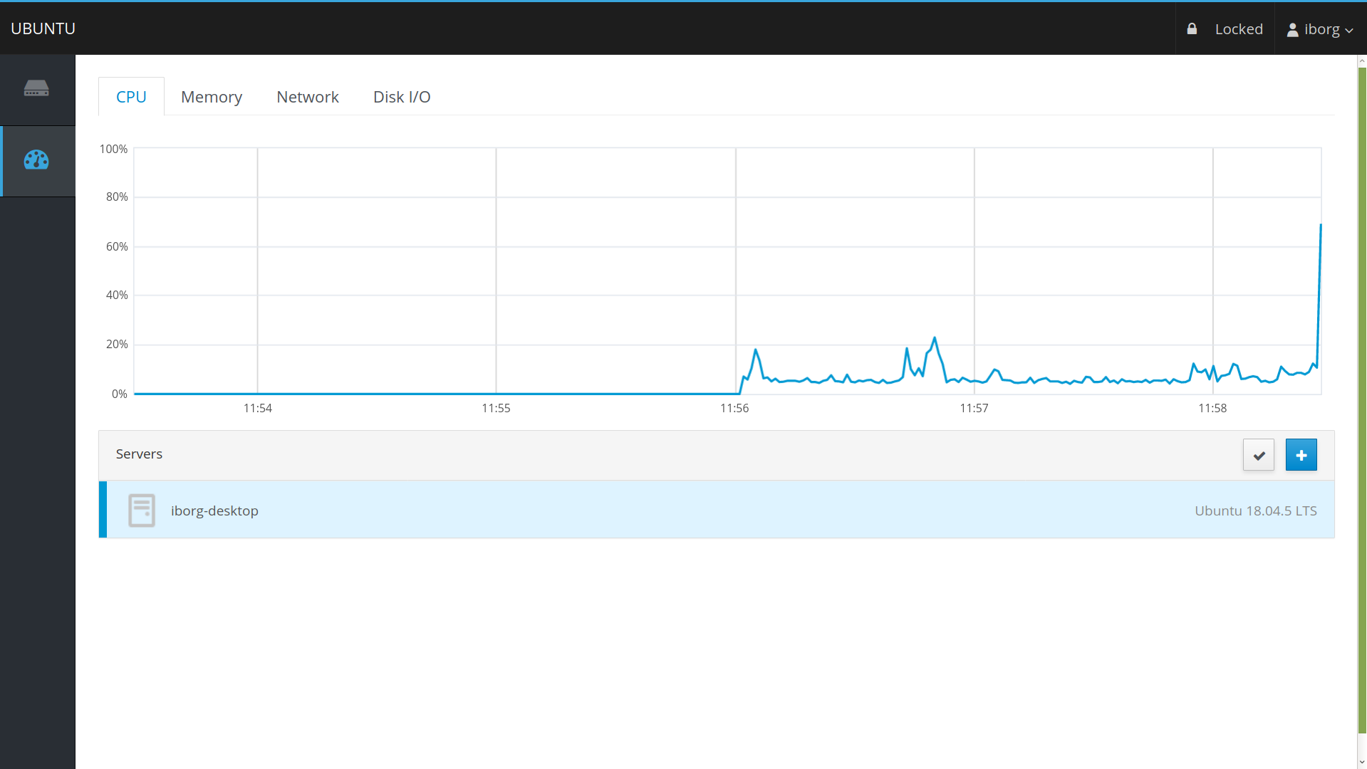 Cockpit CPU Dashboard