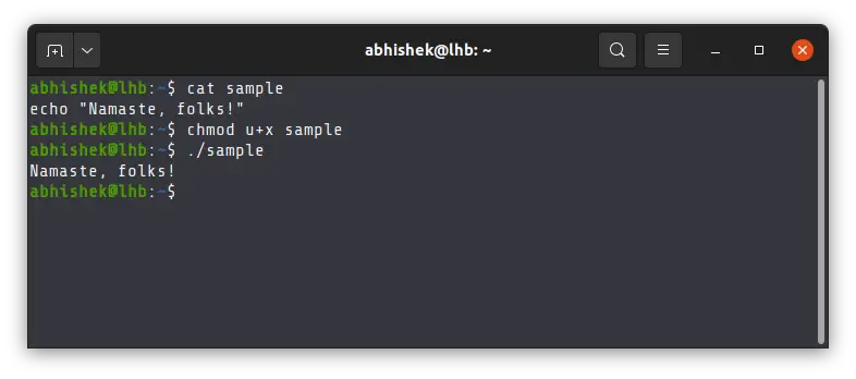 Shebang is not mandatory in shell scripts