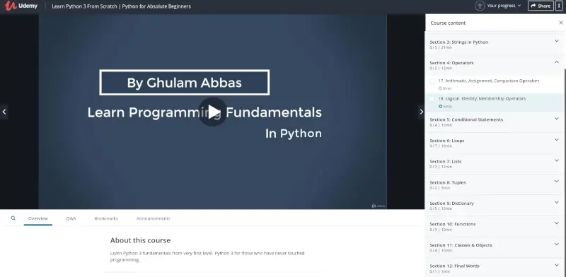 Udemy Python