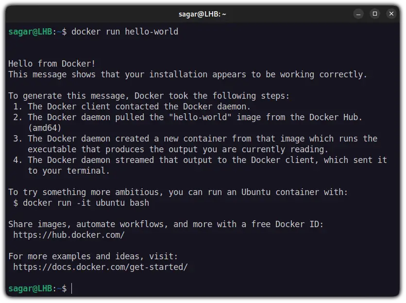 use docker in debian without sudo