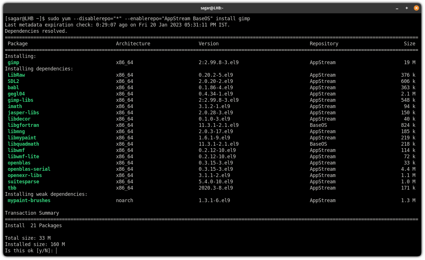 use ISO as a local repository to install packages offline in rocky linux