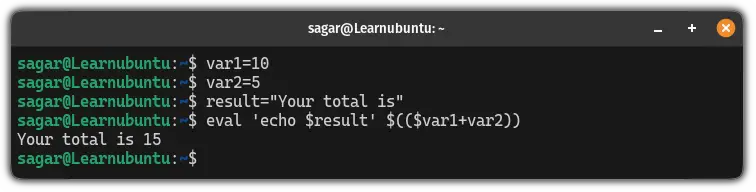 Use the eval command to perform mathematical functions